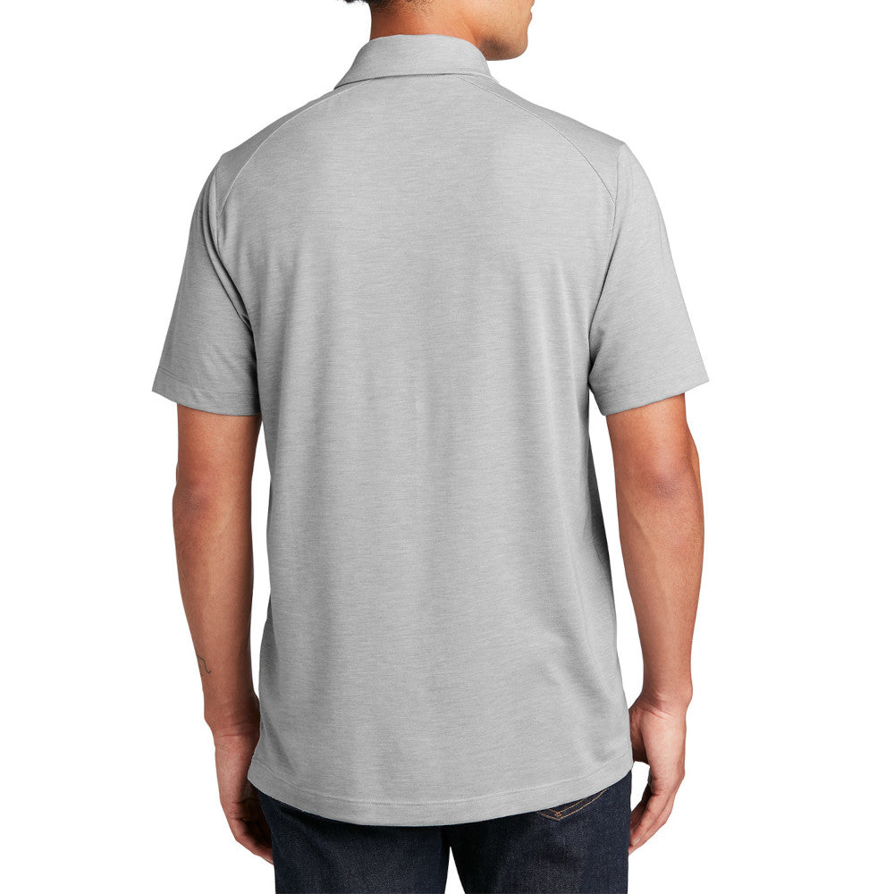 Men's PosiCharge Tri-Blend Wicking Polo Soft, Moisture-Wicking, and Color-Locking Performance