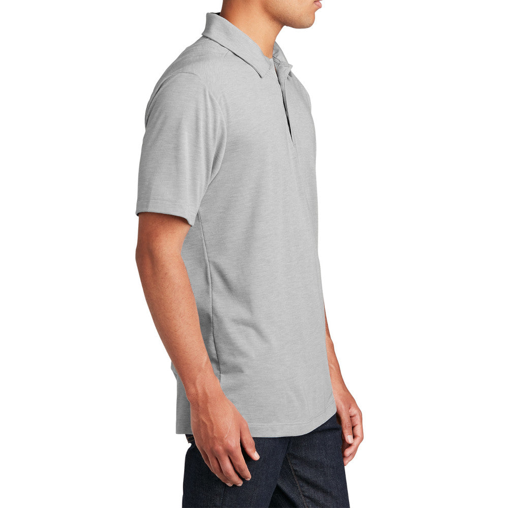 Men's PosiCharge Tri-Blend Wicking Polo Soft, Moisture-Wicking, and Color-Locking Performance