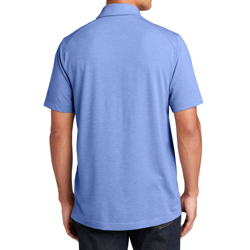 Men's PosiCharge Tri-Blend Wicking Polo Soft, Moisture-Wicking, and Color-Locking Performance
