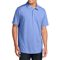 Men's PosiCharge Tri-Blend Wicking Polo Soft, Moisture-Wicking, and Color-Locking Performance