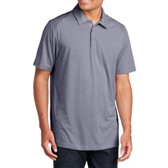 Men's PosiCharge Tri-Blend Wicking Polo Soft, Moisture-Wicking, and Color-Locking Performance