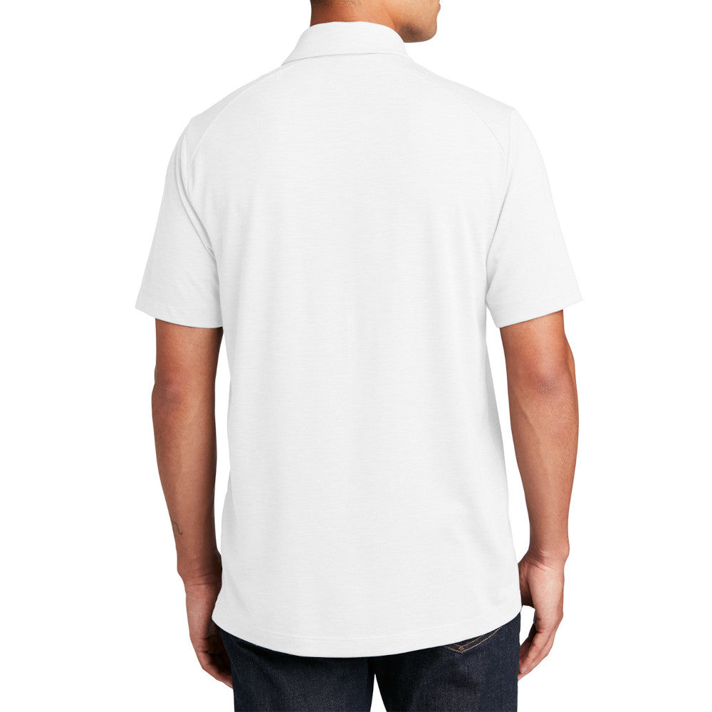 Men's PosiCharge Tri-Blend Wicking Polo Soft, Moisture-Wicking, and Color-Locking Performance