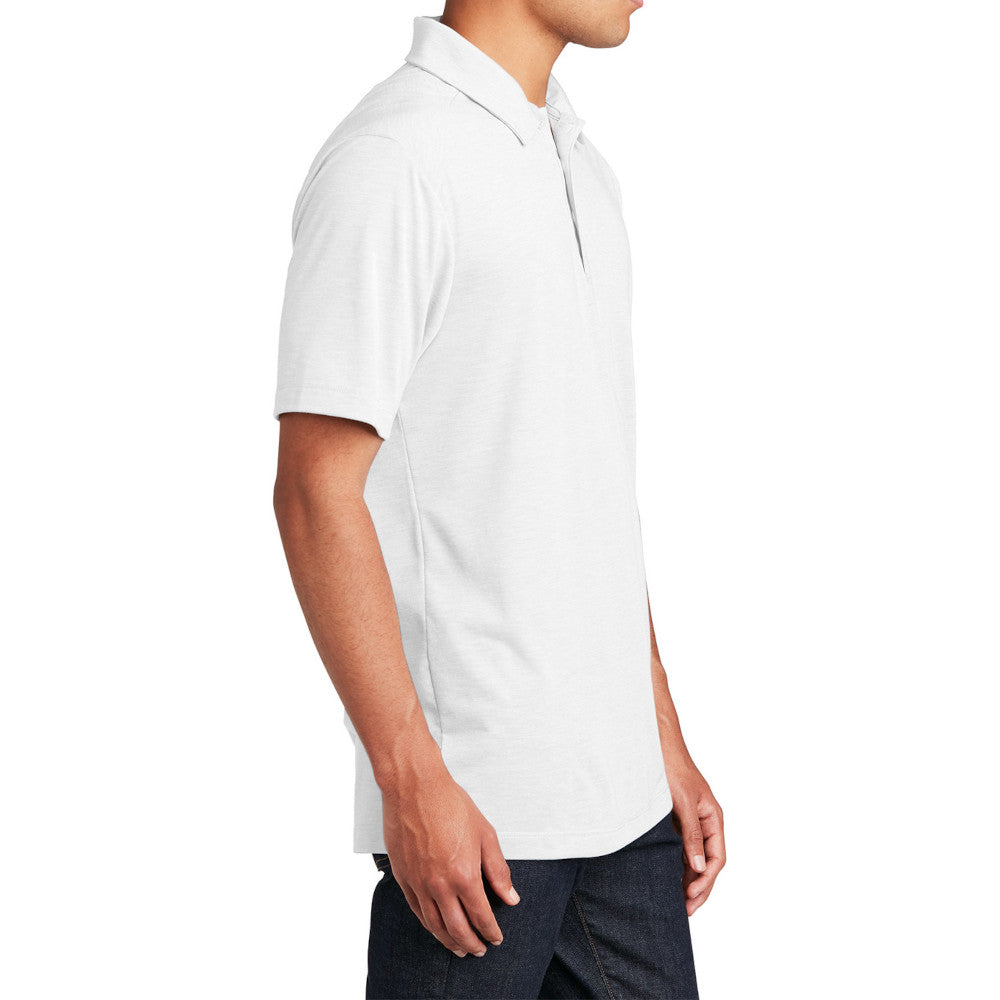 Men's PosiCharge Tri-Blend Wicking Polo Soft, Moisture-Wicking, and Color-Locking Performance