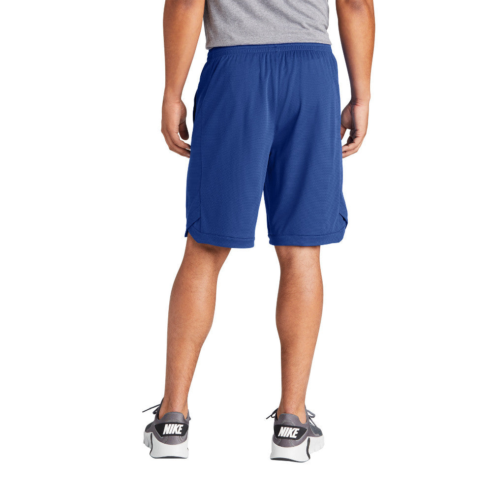 Men's PosiCharge Athletic Closed-Hole Mesh Design Position Short with Pockets