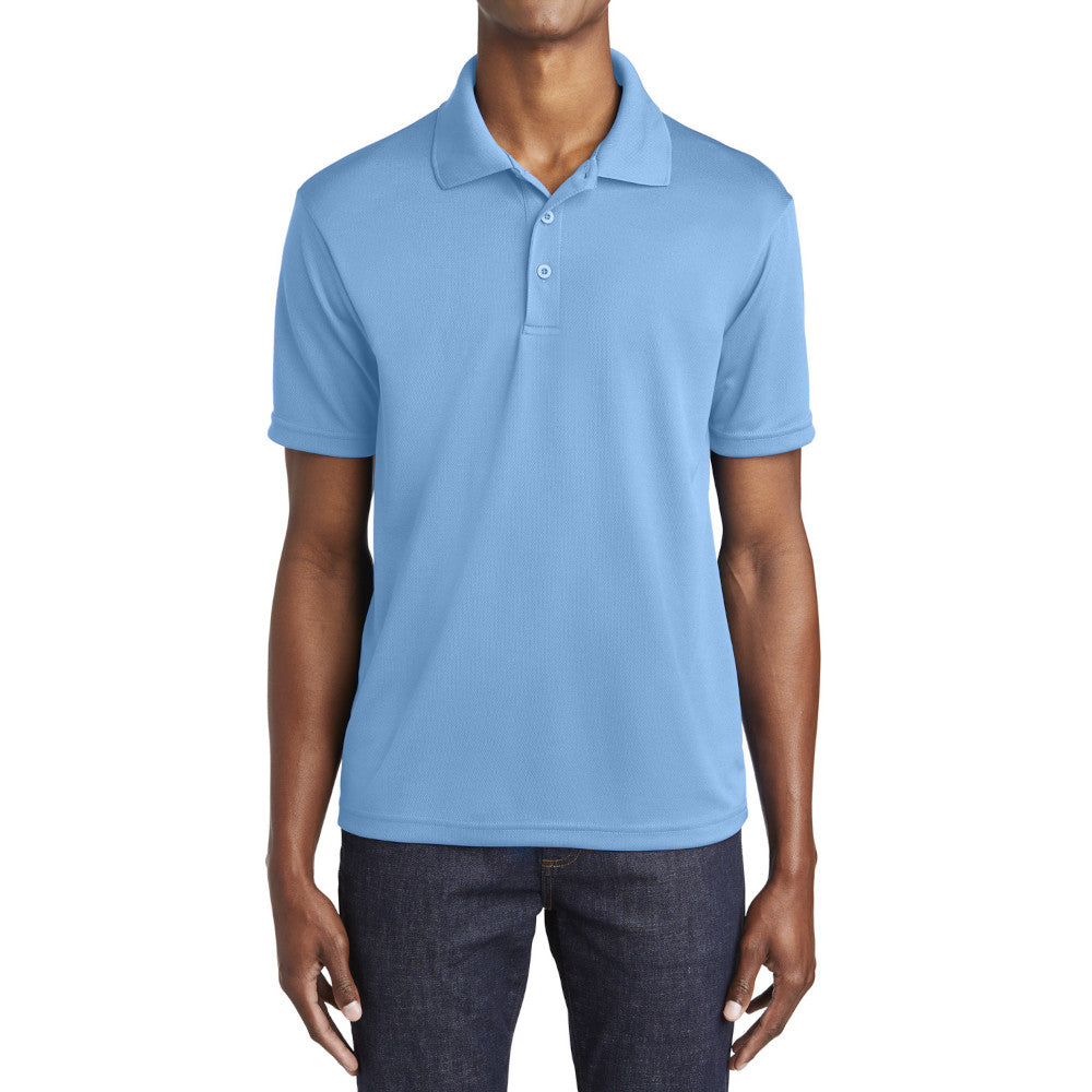 Men's PosiCharge RacerMesh Polo Breathable, Moisture-Wicking, & Durable Performance Shirt