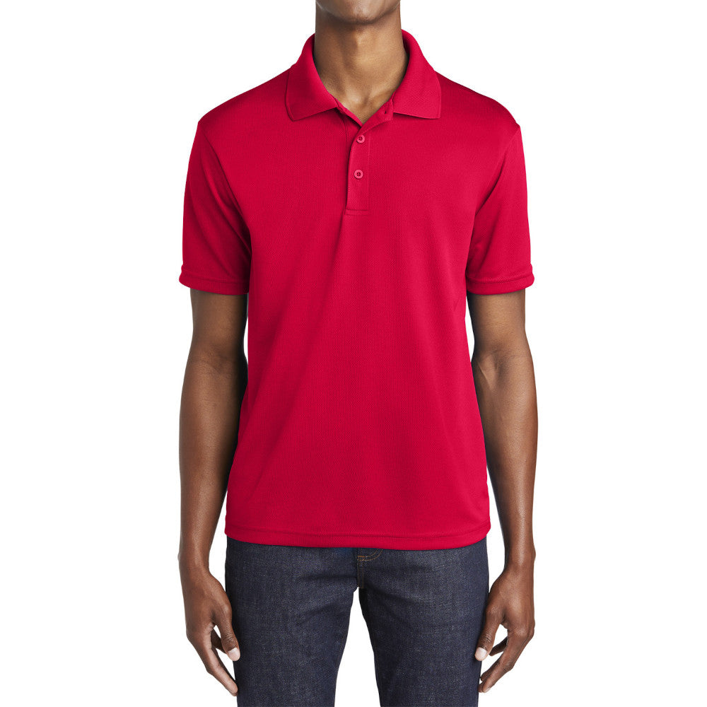 Men's PosiCharge RacerMesh Polo Breathable, Moisture-Wicking, & Durable Performance Shirt