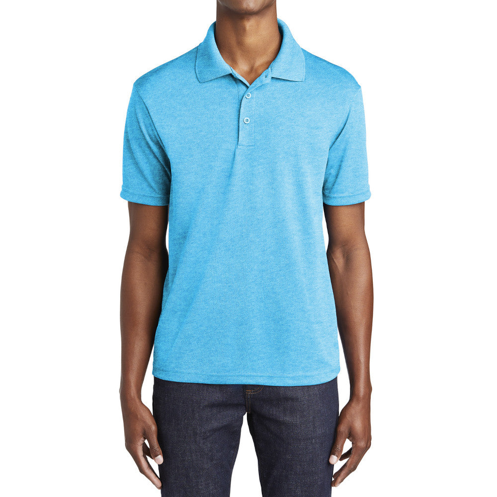 Men's PosiCharge RacerMesh Polo Breathable, Moisture-Wicking, & Durable Performance Shirt