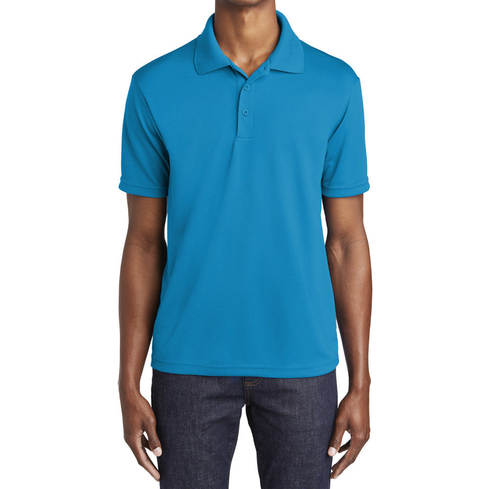 Men's PosiCharge RacerMesh Polo Breathable, Moisture-Wicking, & Durable Performance Shirt
