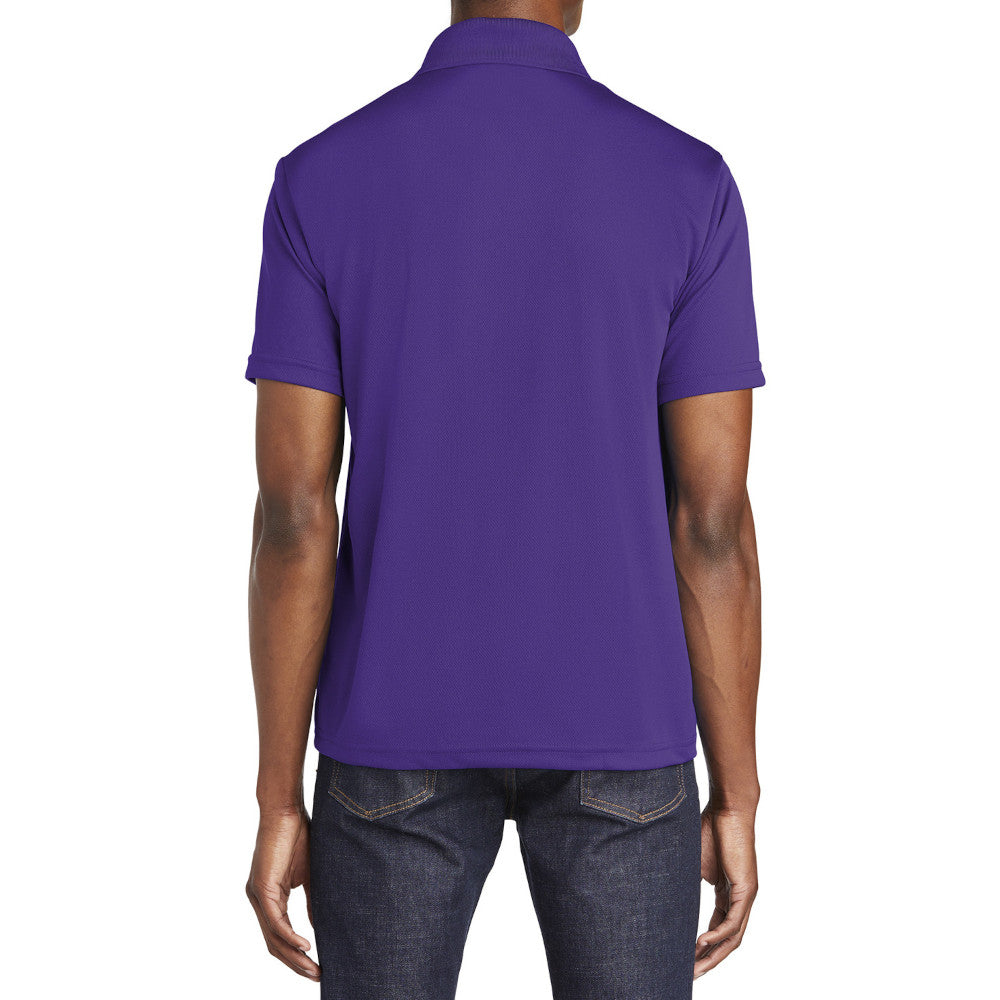 Men's PosiCharge RacerMesh Polo Breathable, Moisture-Wicking, & Durable Performance Shirt