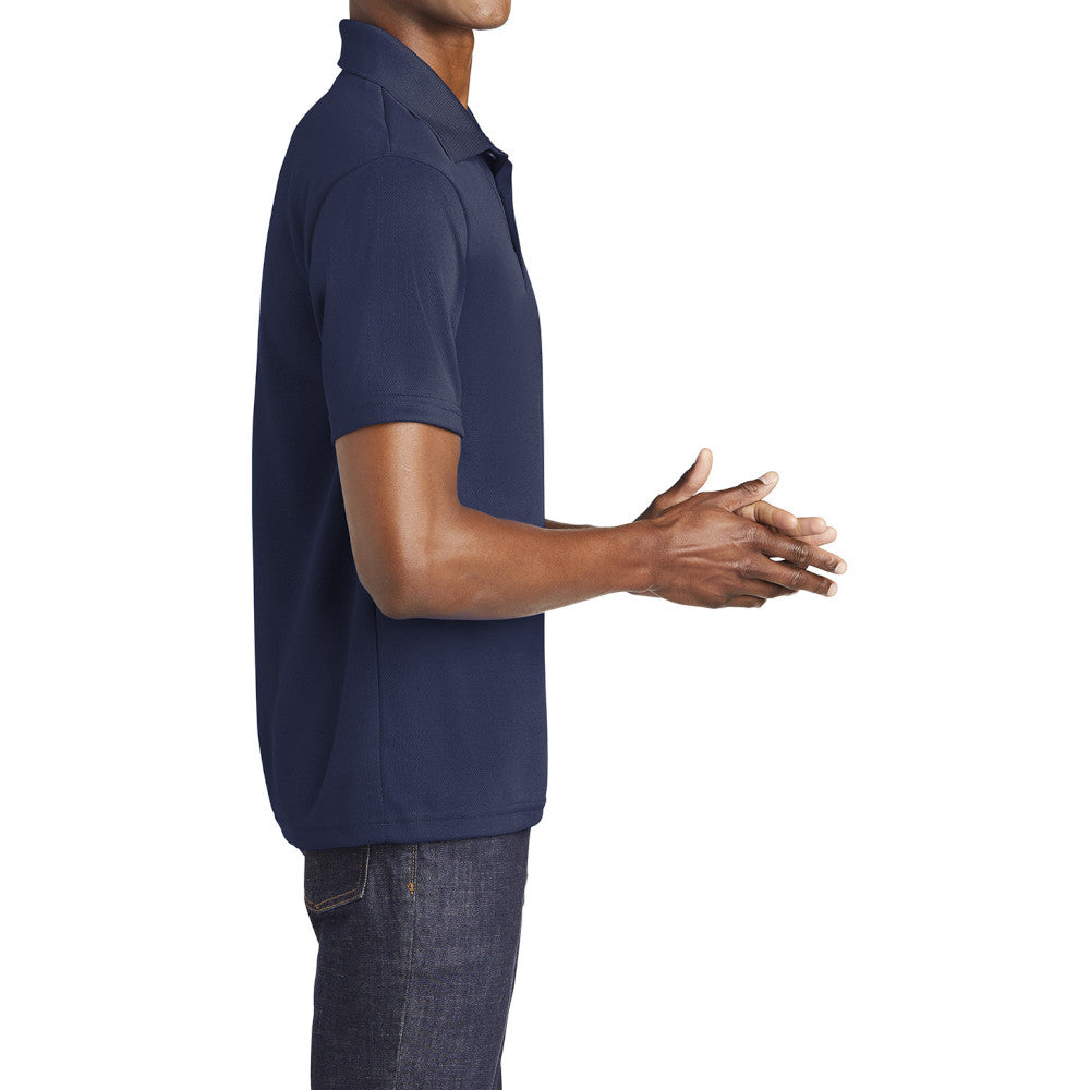 Men's PosiCharge RacerMesh Polo Breathable, Moisture-Wicking, & Durable Performance Shirt