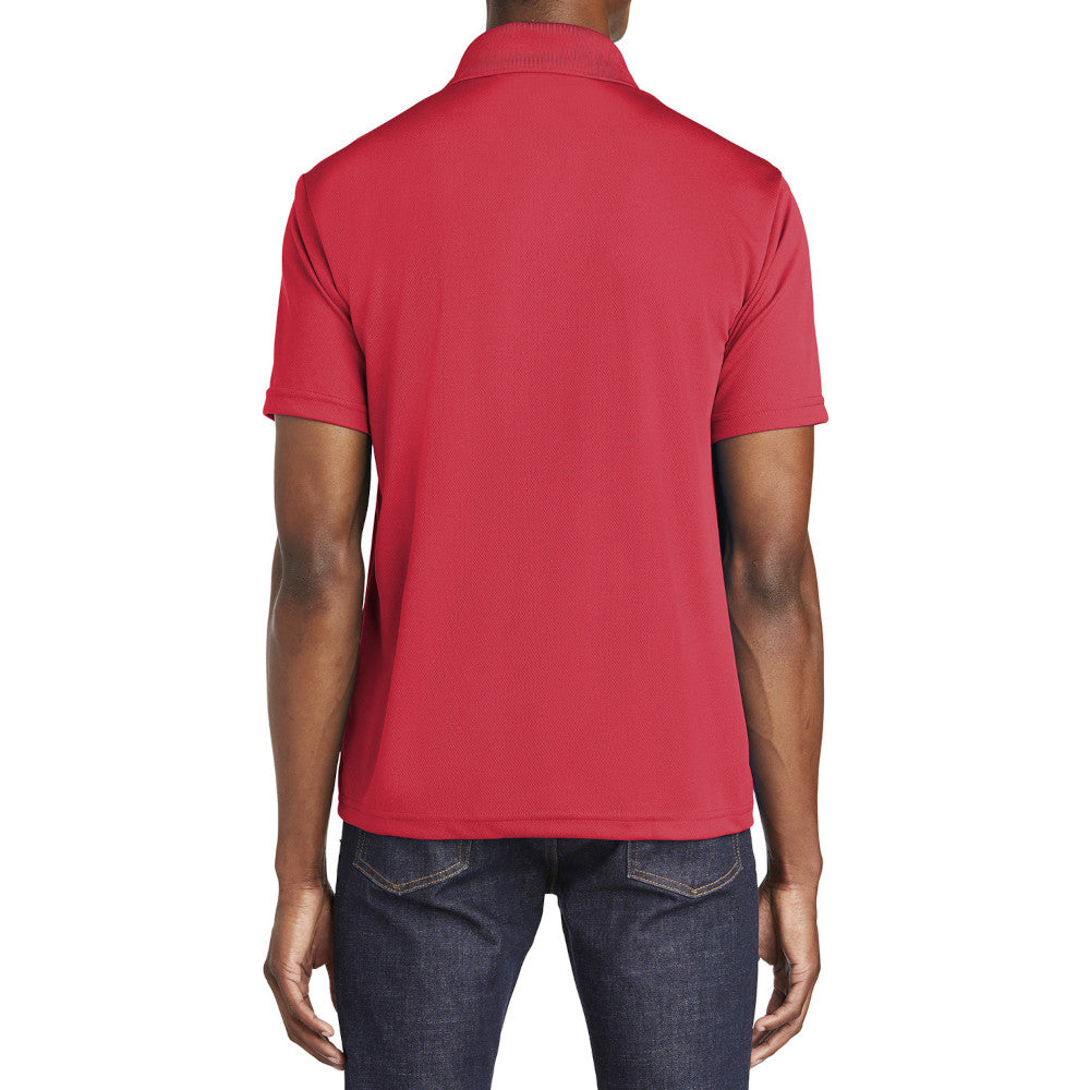 Men's PosiCharge RacerMesh Polo Breathable, Moisture-Wicking, & Durable Performance Shirt