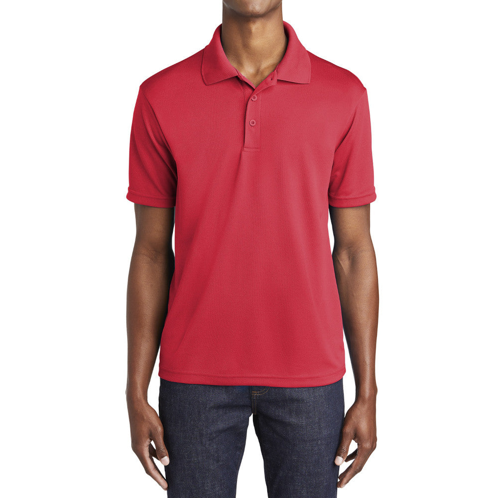 Men's PosiCharge RacerMesh Polo Breathable, Moisture-Wicking, & Durable Performance Shirt