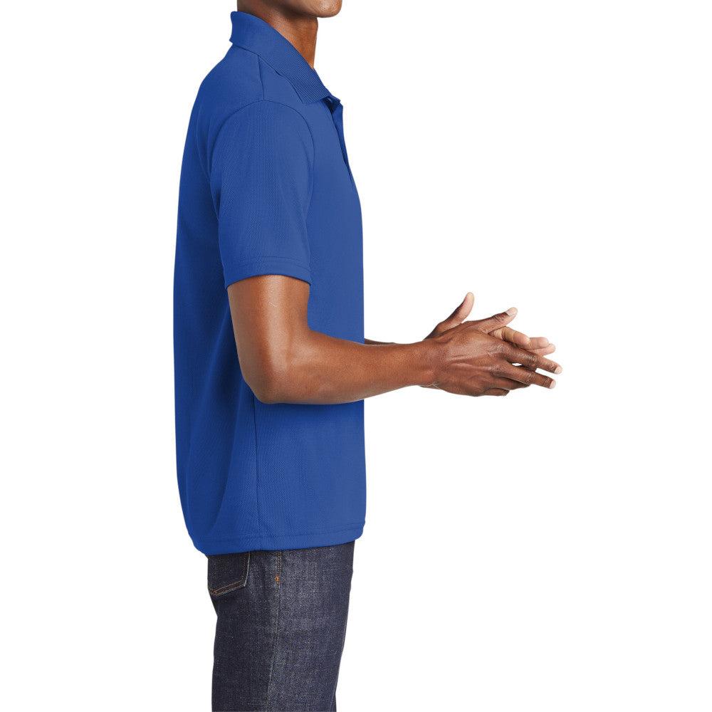 Men's PosiCharge RacerMesh Polo Breathable, Moisture-Wicking, & Durable Performance Shirt