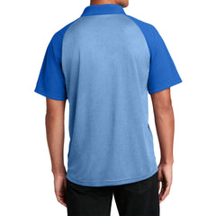 Men's PosiCharge RacerMesh Raglan Polo Breathable, Moisture-Wicking, Modern Team Look