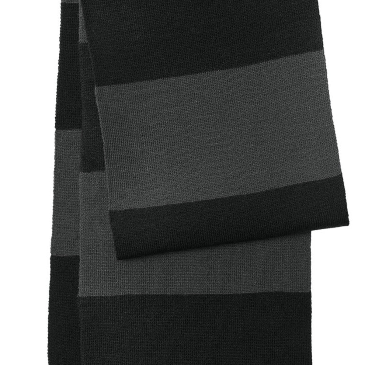 Spectator Scarf - Black/ Iron Grey