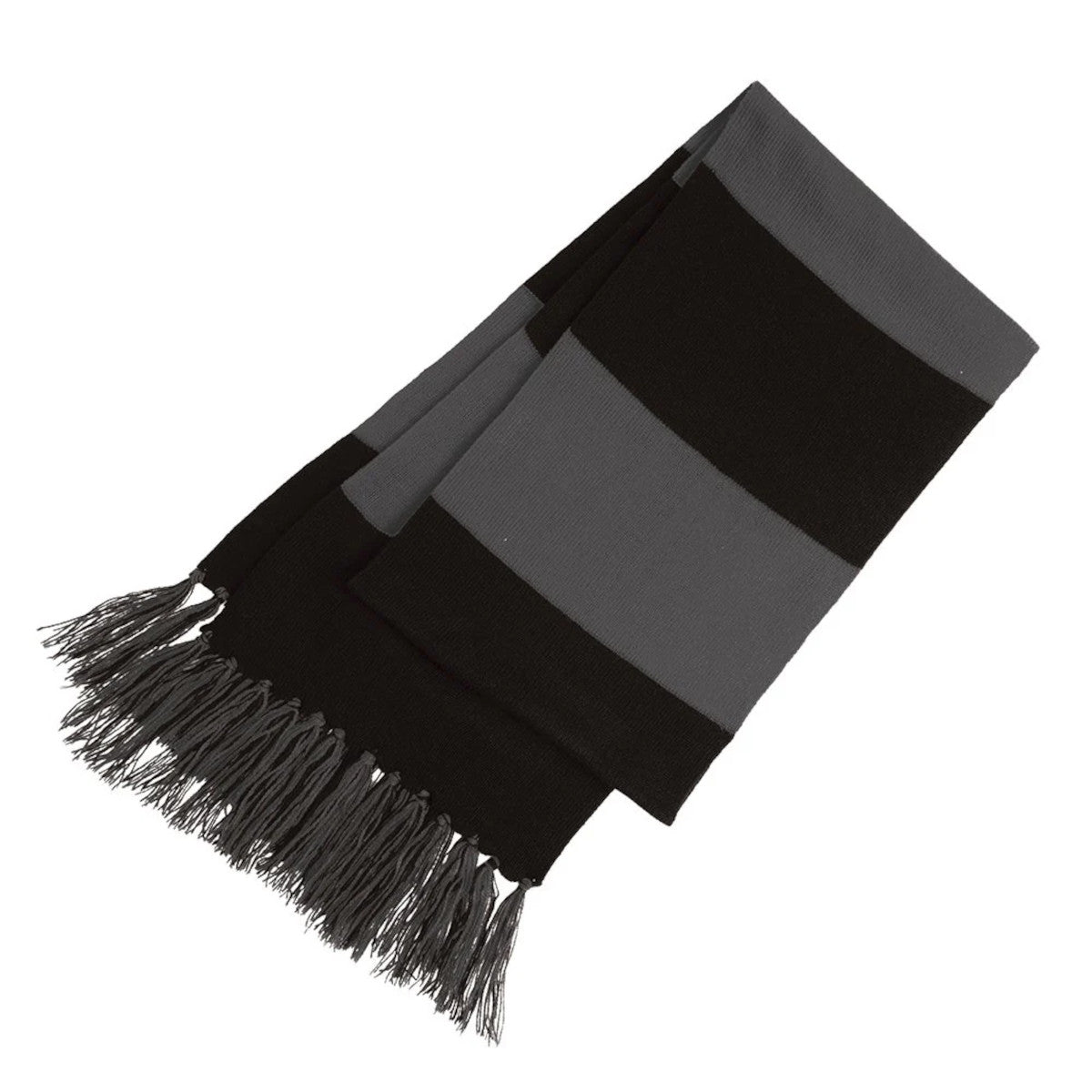 Spectator Scarf - Black/ Iron Grey