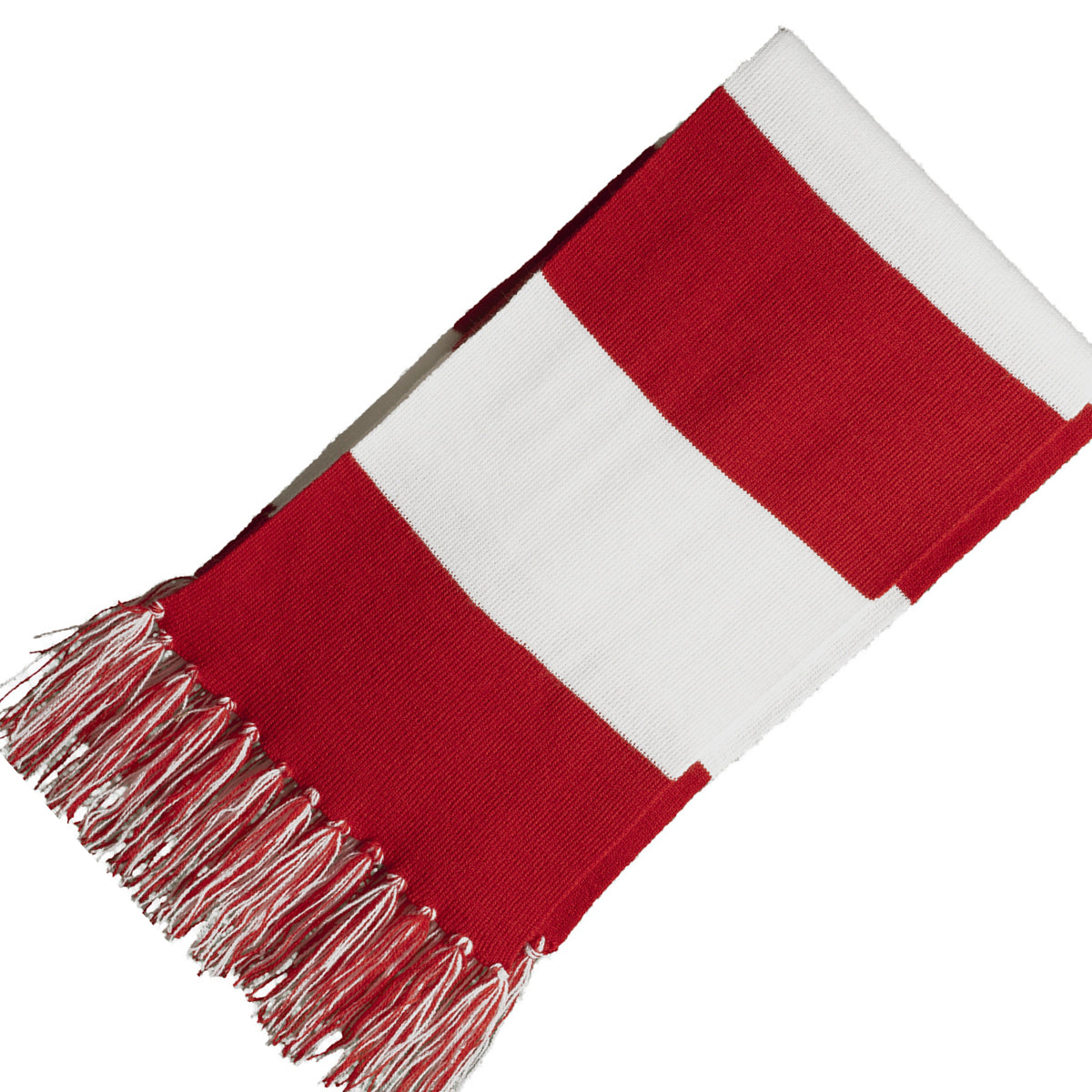 Spectator Scarf - True Red/ White