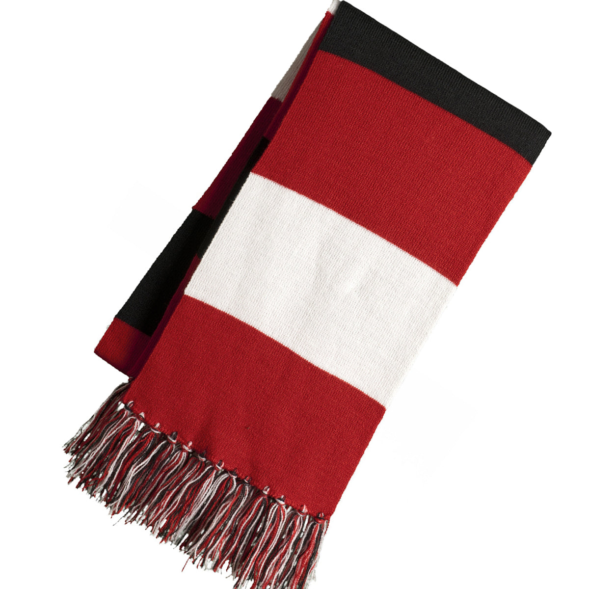 Multi Color Winter Fringed Acrylic Long Scarf for Women Men Boys Girls