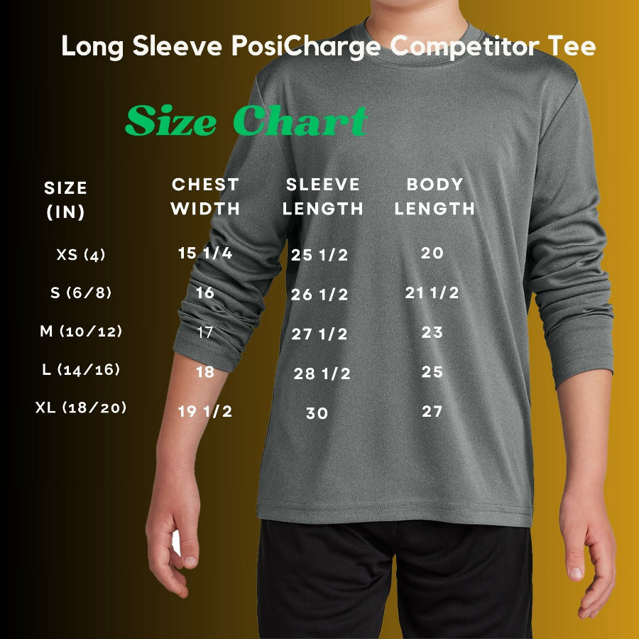 Youth PosiCharge Long Sleeve Competitor Tee