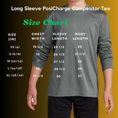Youth PosiCharge Long Sleeve Competitor Tee