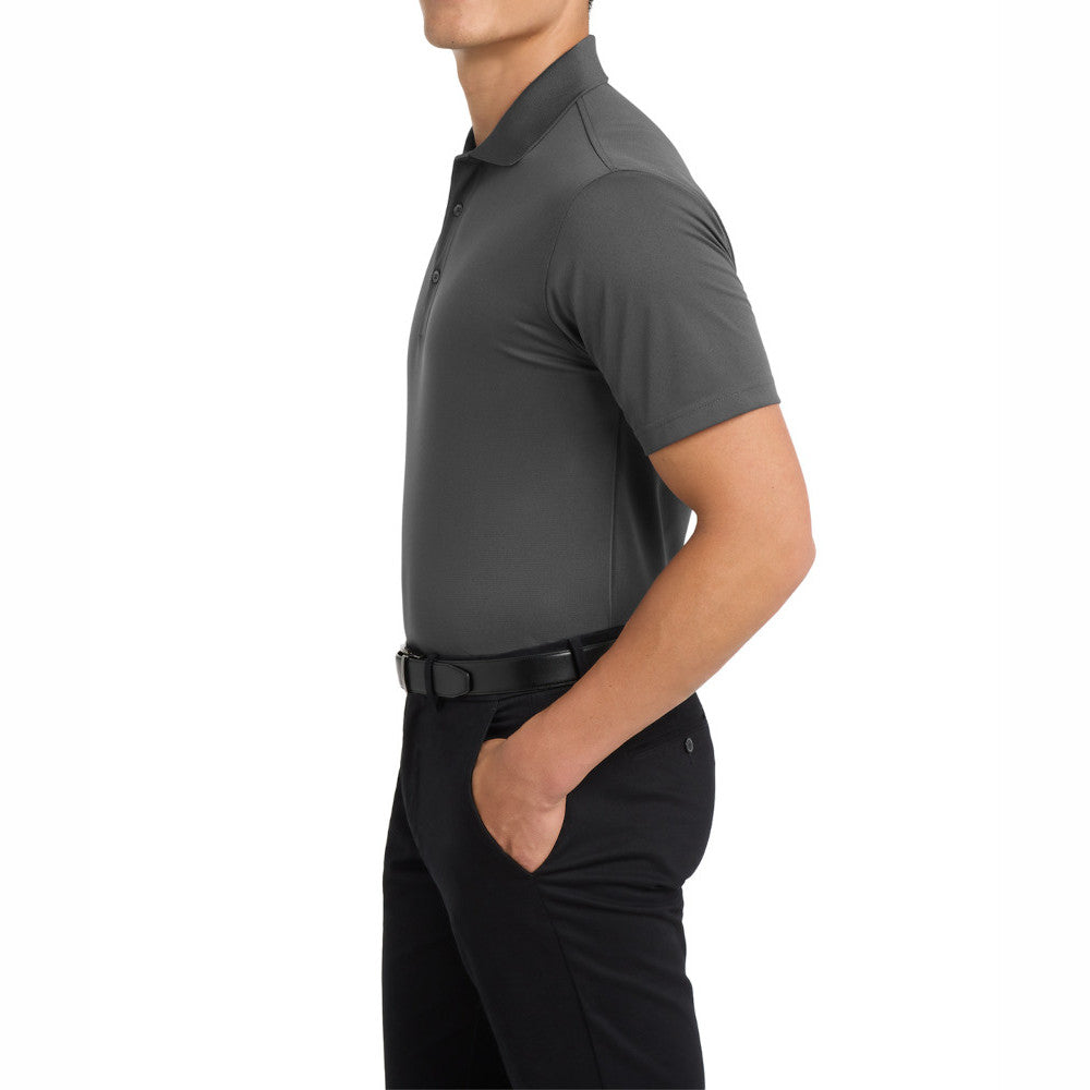 Men's Short Sleeve Moisture-Wicking Tall Tech Pique Polo Shirt