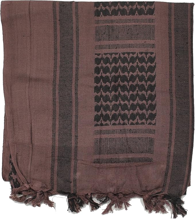 Mafoose Unisex Military Shemagh Head Neck Tactical Desert Scarf Wrap 43" x 41"