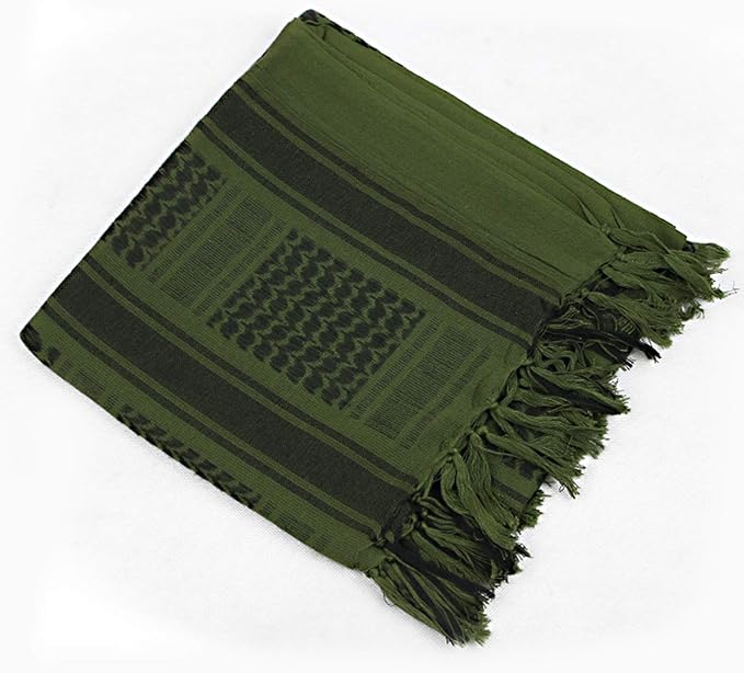 Mafoose Unisex Military Shemagh Head Neck Tactical Desert Scarf Wrap 43" x 41"