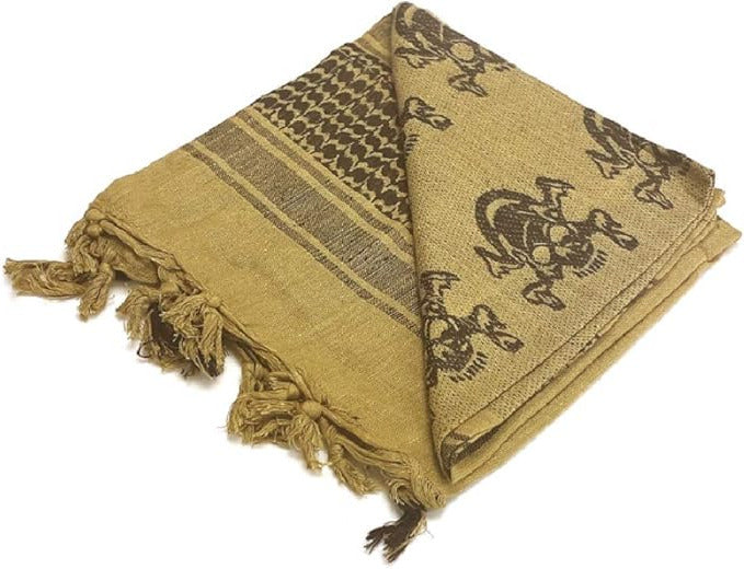 Mafoose Unisex Military Shemagh Head Neck Tactical Desert Scarf Wrap 43" x 41"