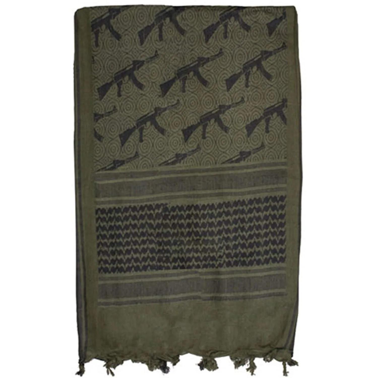Mafoose Unisex Military Shemagh Head Neck Tactical Desert Scarf Wrap 43" x 41"