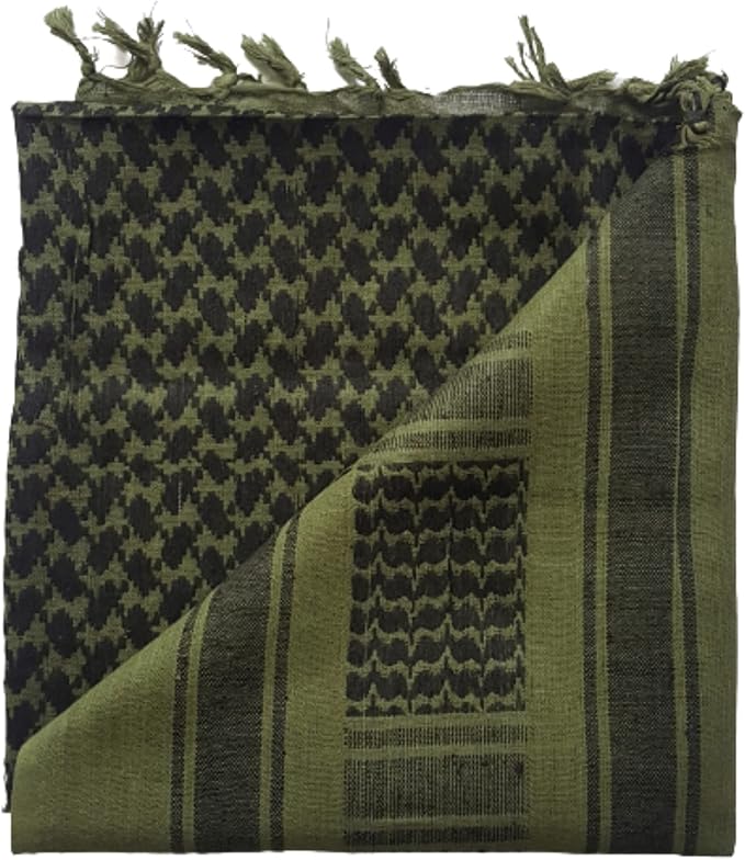 Mafoose Unisex Military Shemagh Head Neck Tactical Desert Scarf Wrap 43" x 41"