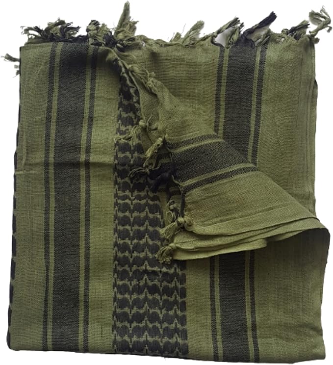 Mafoose Unisex Military Shemagh Head Neck Tactical Desert Scarf Wrap 43" x 41"