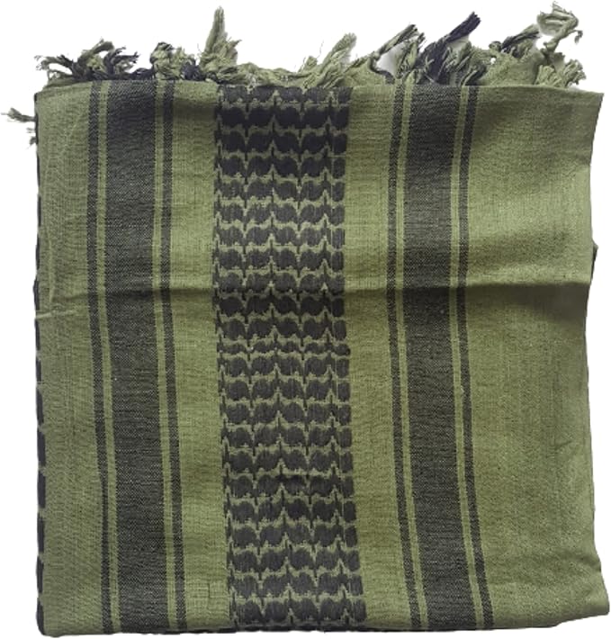 Mafoose Unisex Military Shemagh Head Neck Tactical Desert Scarf Wrap 43" x 41"