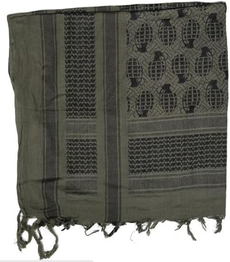 Mafoose Unisex Military Shemagh Head Neck Tactical Desert Scarf Wrap 43" x 41"