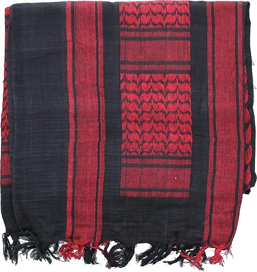 Mafoose Unisex Military Shemagh Head Neck Tactical Desert Scarf Wrap 43" x 41"