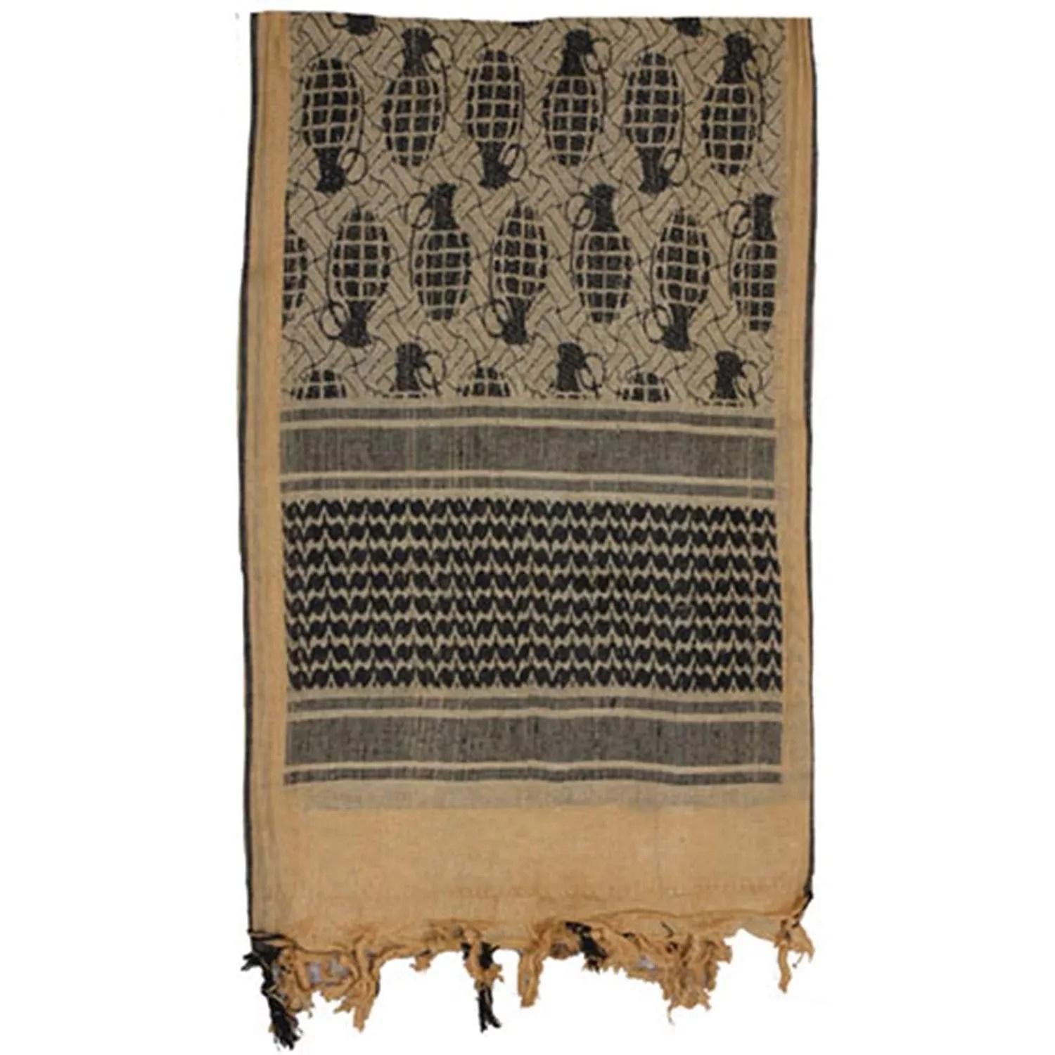 Mafoose Unisex Military Shemagh Head Neck Tactical Desert Scarf Wrap 43" x 41"