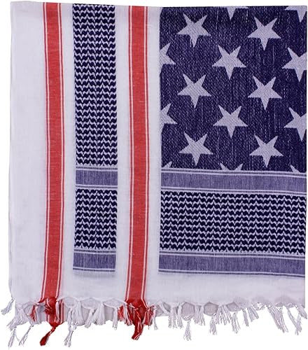 Mafoose Unisex Military Shemagh Head Neck Tactical Desert Scarf Wrap 43" x 41"