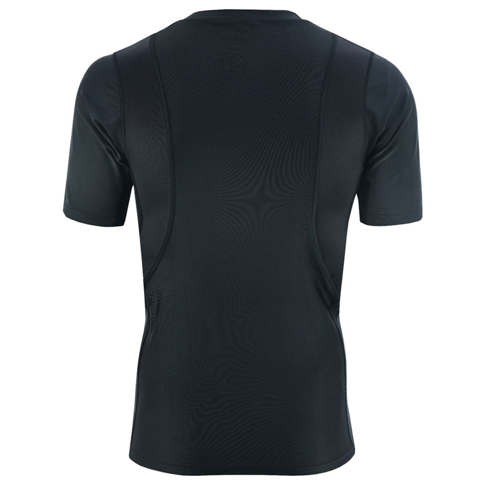 Mafoose V-Neck Covert Carry Shirt for Men Holster Compression Shirt Medium to 4XL Black