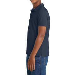 Youth Comfortable Core Classic Pique Polo Shirt for Everyday Wear
