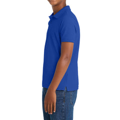 Youth Comfortable Core Classic Pique Polo Shirt for Everyday Wear