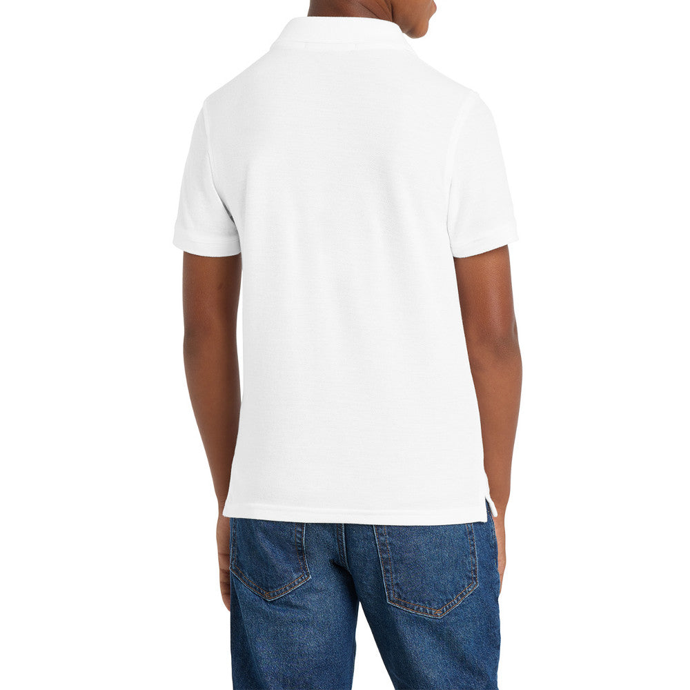 Youth Comfortable Core Classic Pique Polo Shirt for Everyday Wear