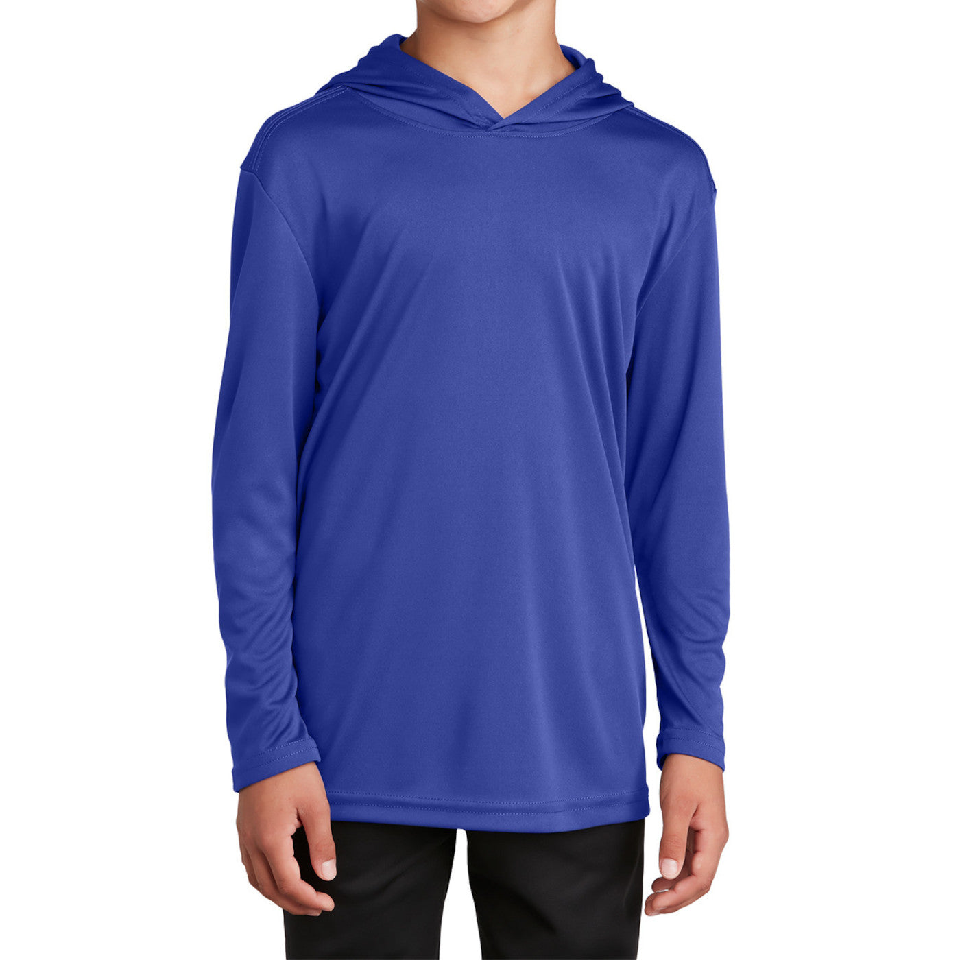 Youth PosiCharge Competitor Hooded Pullover - True Royal