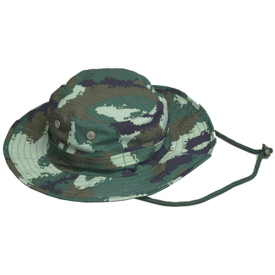 Mafoose Men's Tactical Army Military Boonie Bucket Outdoor Jungle Hat Digital Woodland