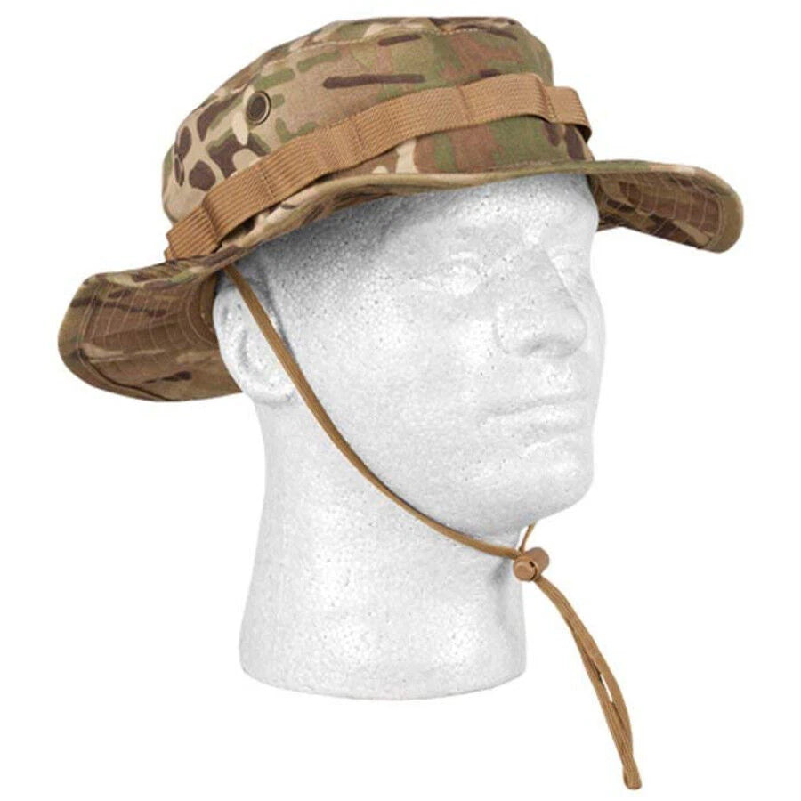 Mafoose Men's Tactical Army Military Boonie Bucket Outdoor Jungle Hat MultiCam