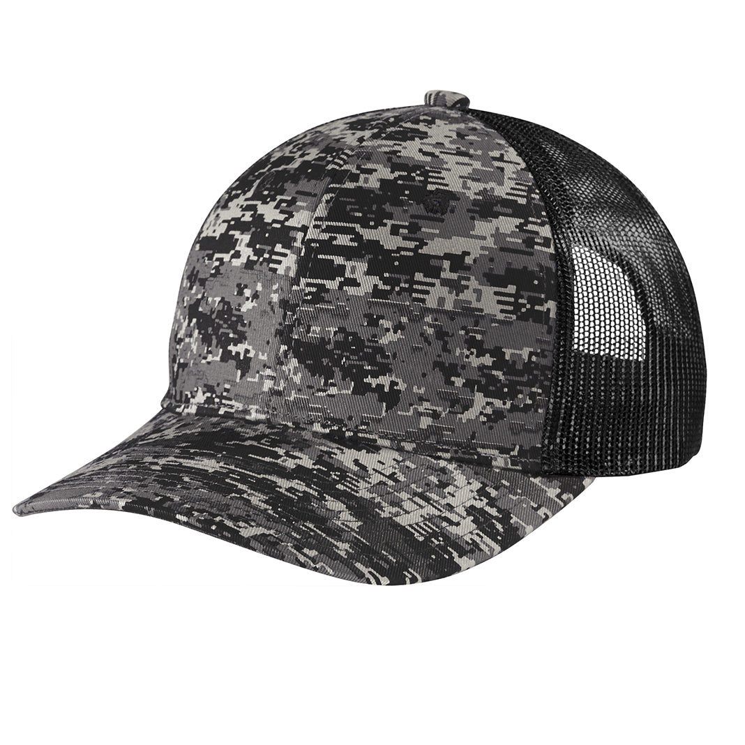 Men's Digi Camo Snapback Trucker Cap