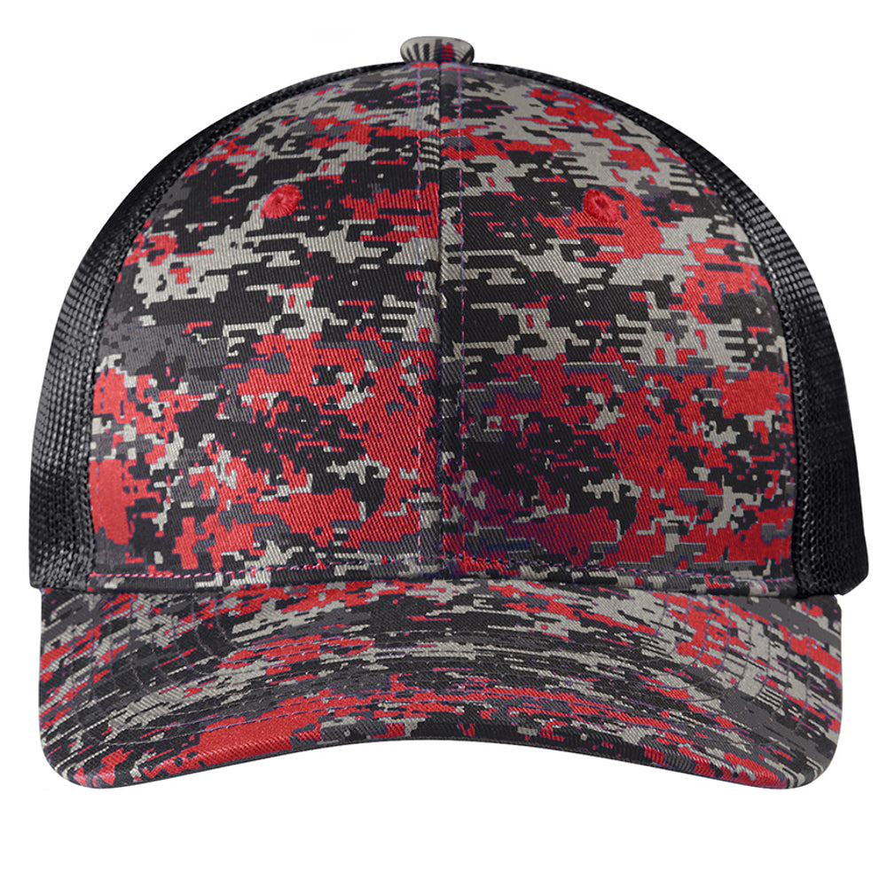 Men's Digi Camo Snapback Trucker Cap