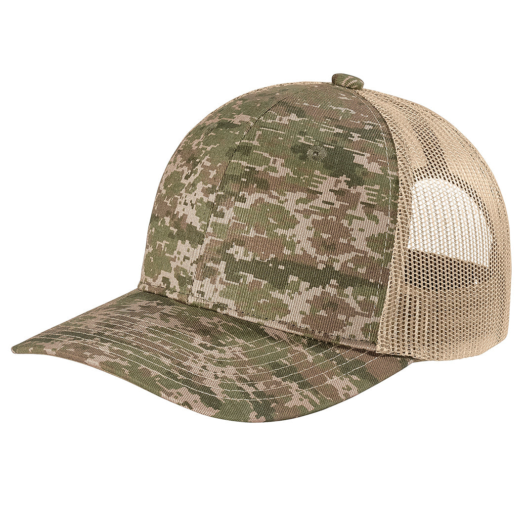 Men's Digi Camo Snapback Trucker Cap