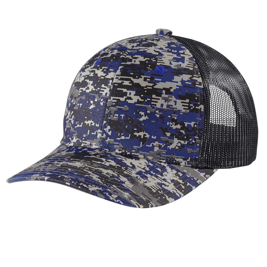 Men's Digi Camo Snapback Trucker Cap