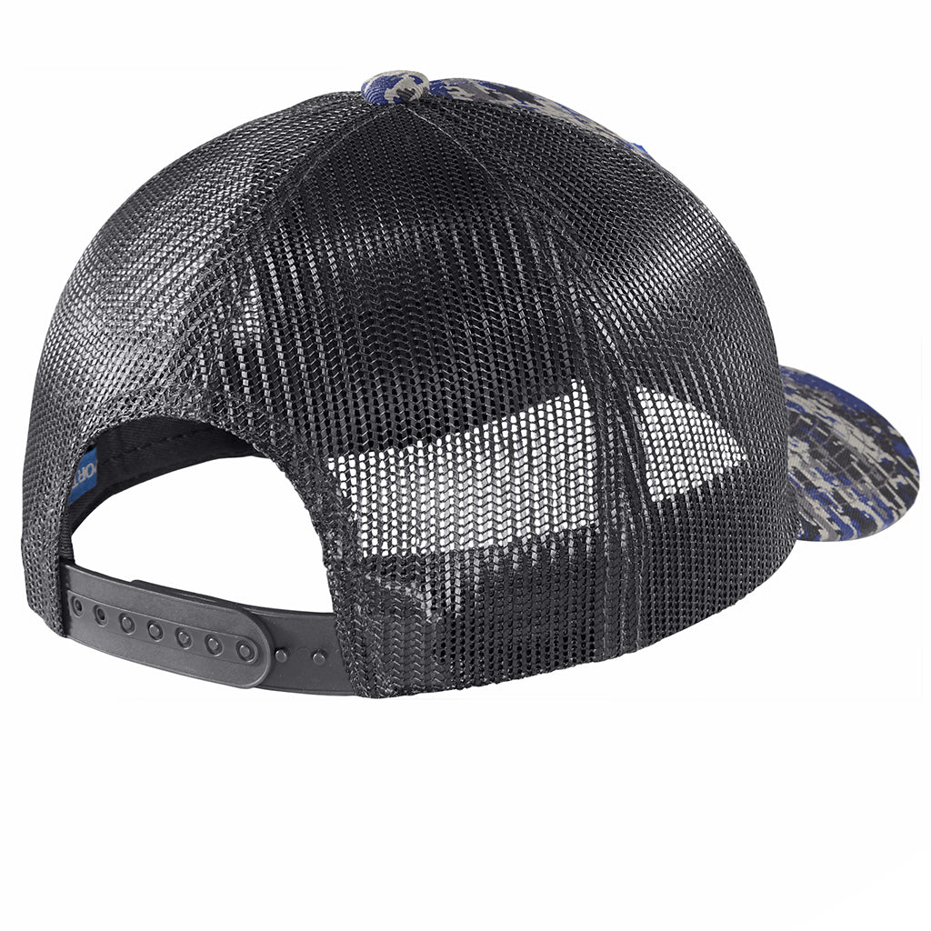Men's Digi Camo Snapback Trucker Cap