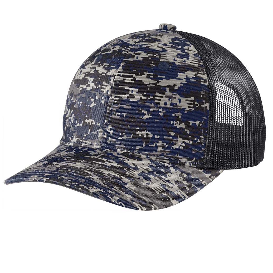 Men's Digi Camo Snapback Trucker Cap