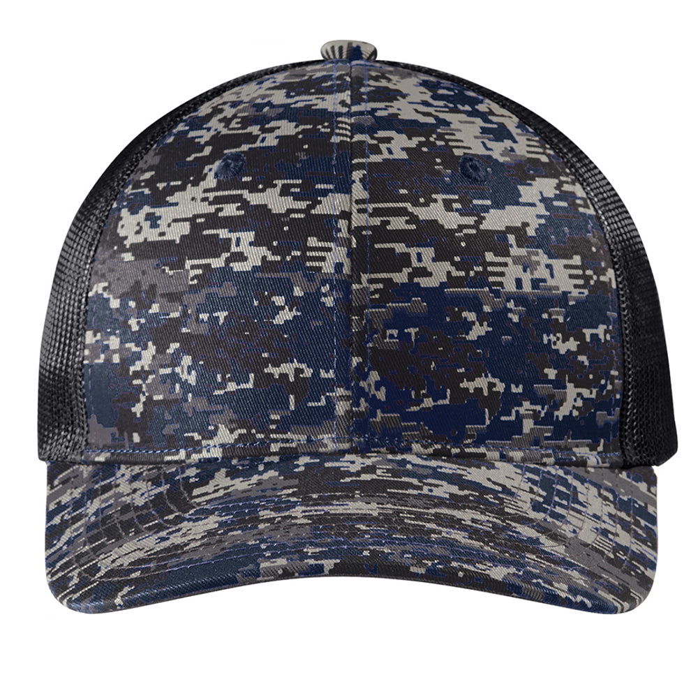 Men's Digi Camo Snapback Trucker Cap